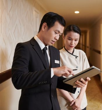 Hotel staffs