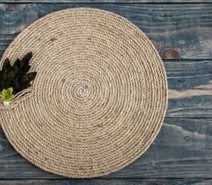 jute placemat